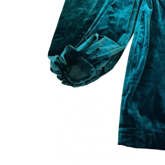 House of CB Abigail Emerald Green Velvet Mini Dress. Size XS. - Picture 8 of 16